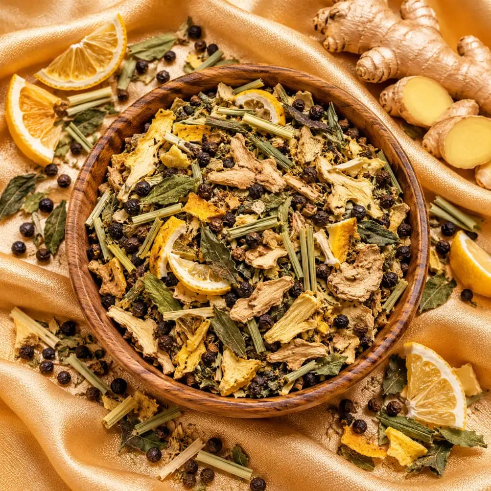 Lemon Ginger Black Pepper Stevia