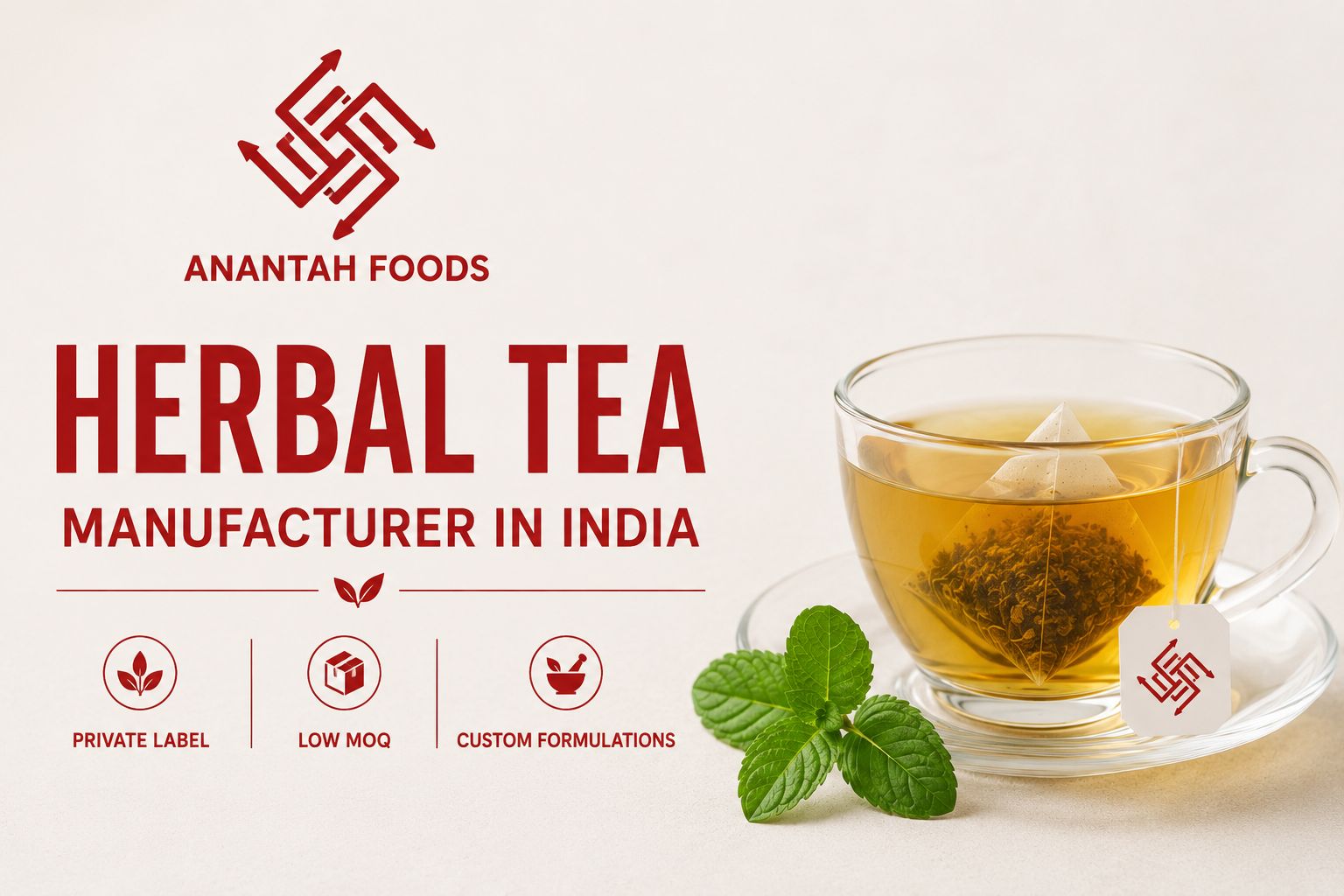 Private Label Herbal Tea Manufacturer in India